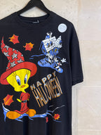 Vntg Tweety Halloween Tee (Large)