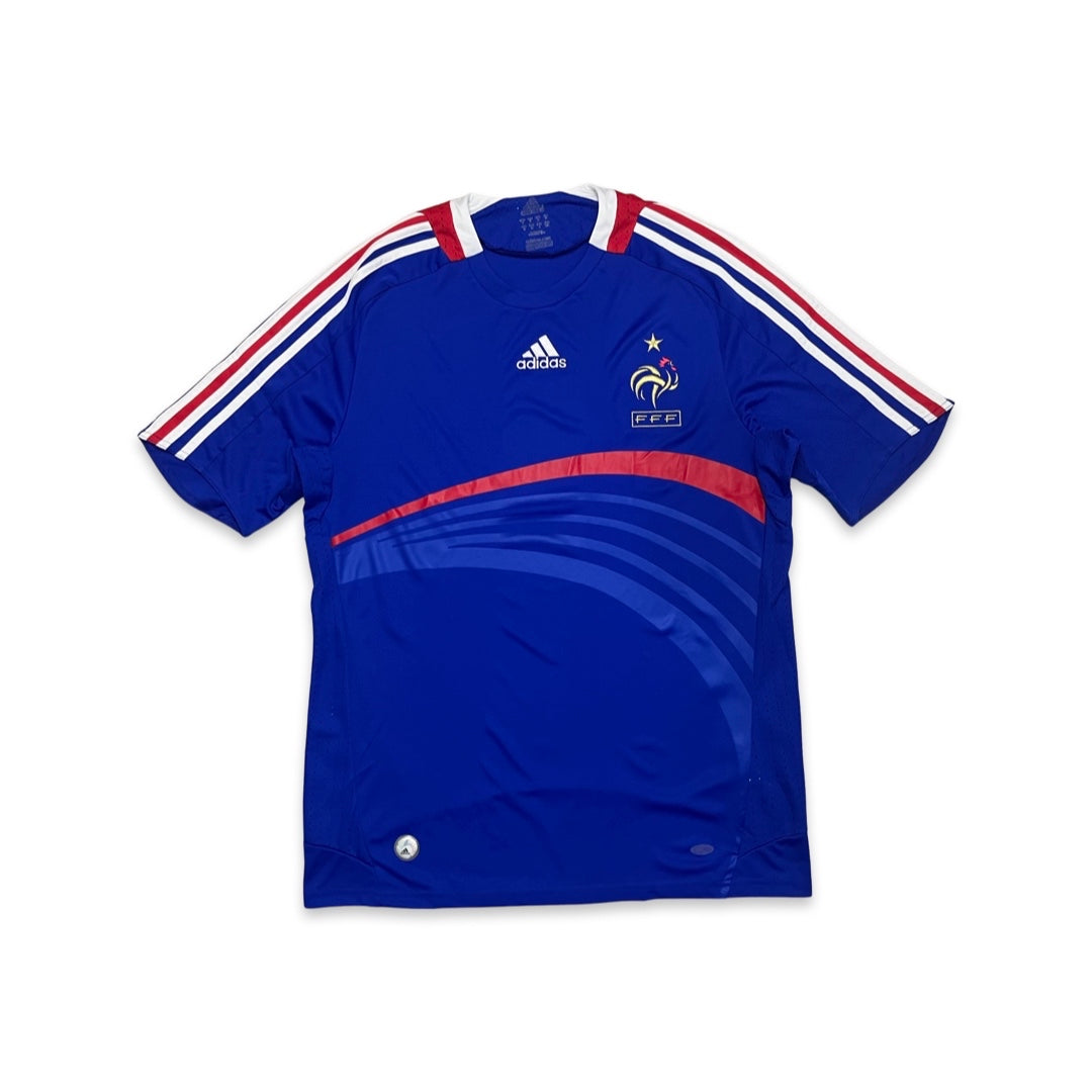 2007-08 France Adidas Home Shirt (Large)