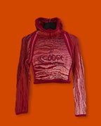 COOGI Cropped Cardigan Hoodie (Wmns Small)