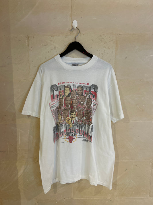 Vtg Chicago Bulls Caricature Tee (XL)