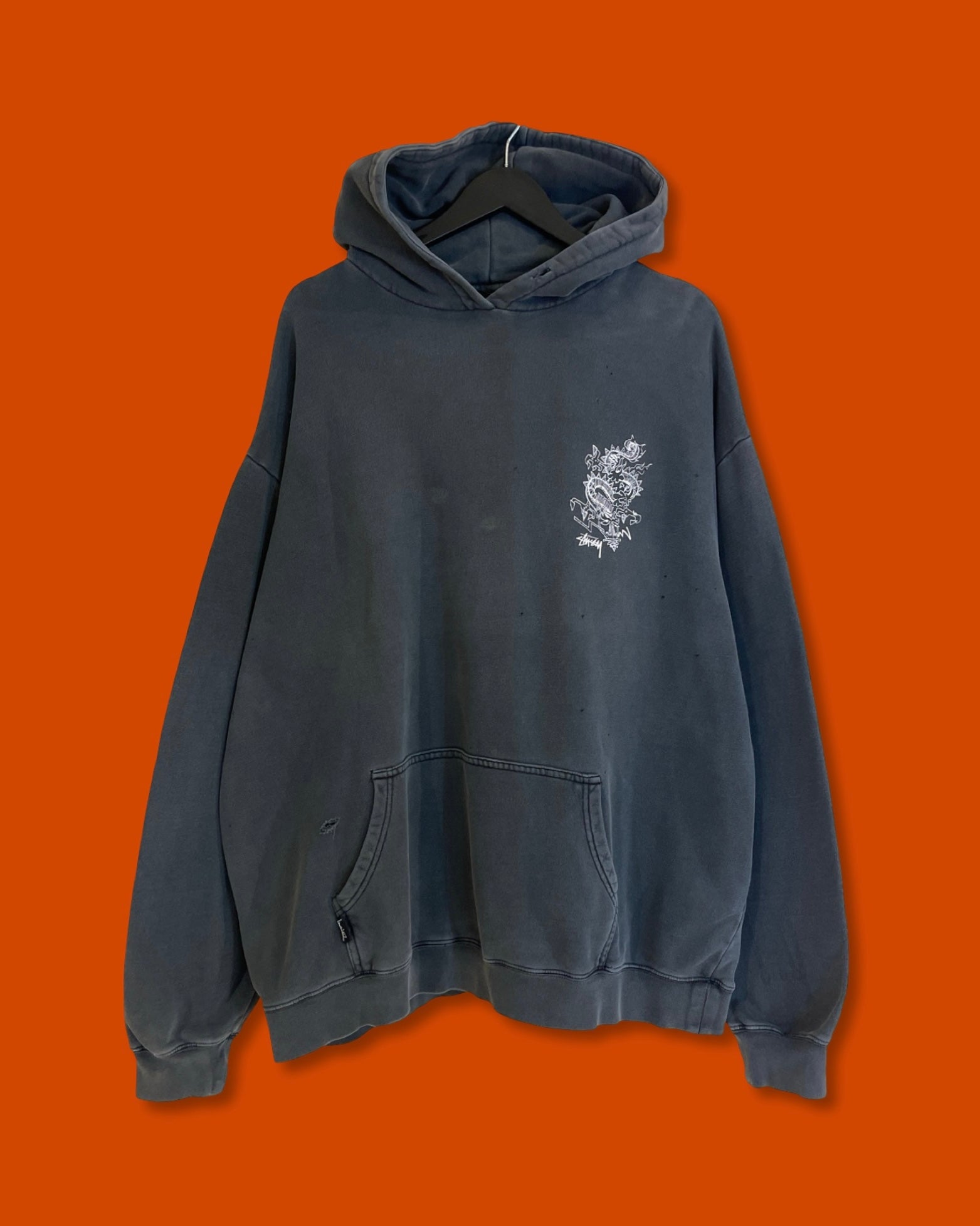 Stussy Dragon Hoodie Jacket (XL)