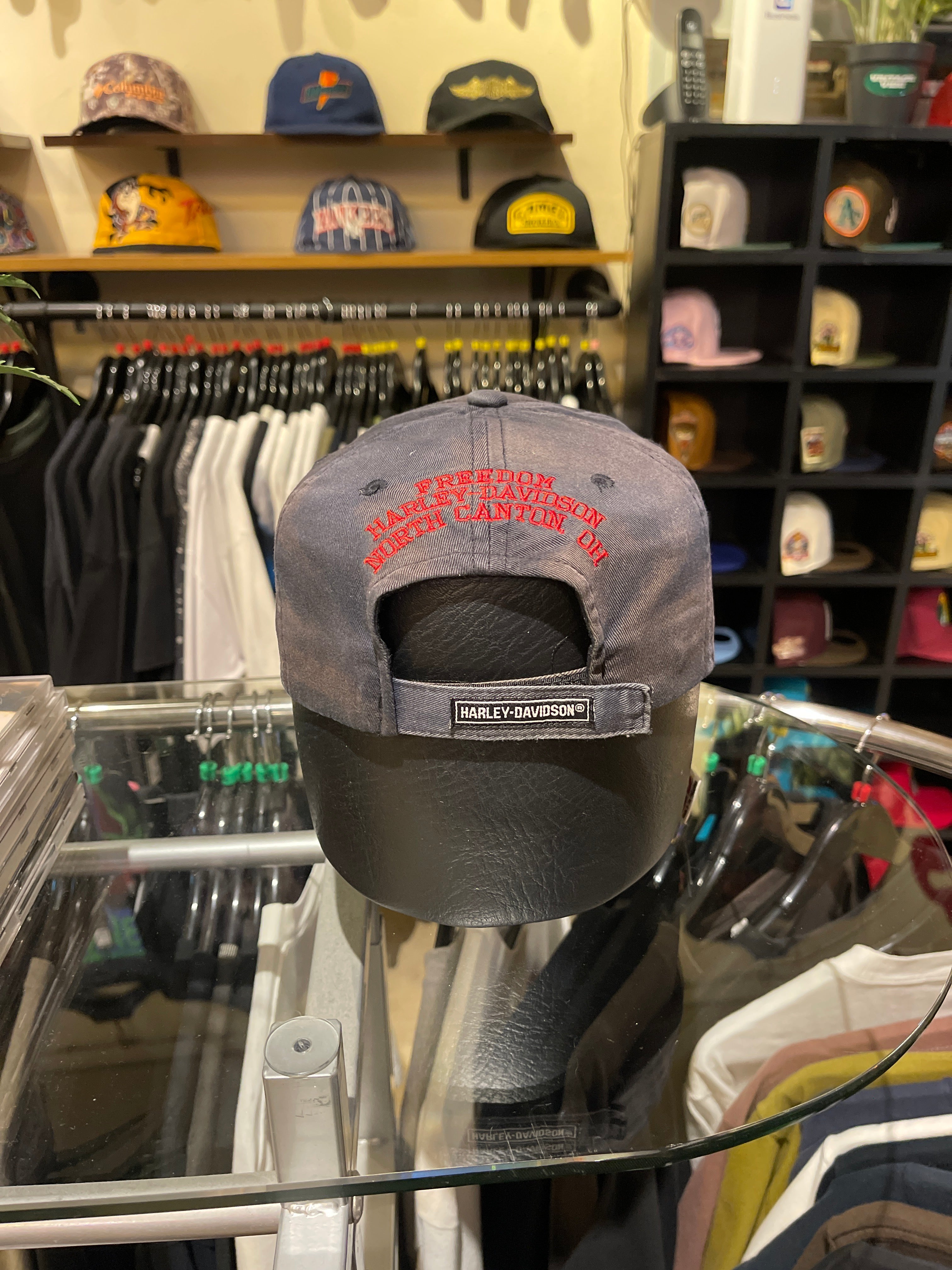 Harley Davidson Strap Cap
