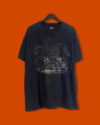 Harley Davidson Flaming Buffalo Tee (Large)