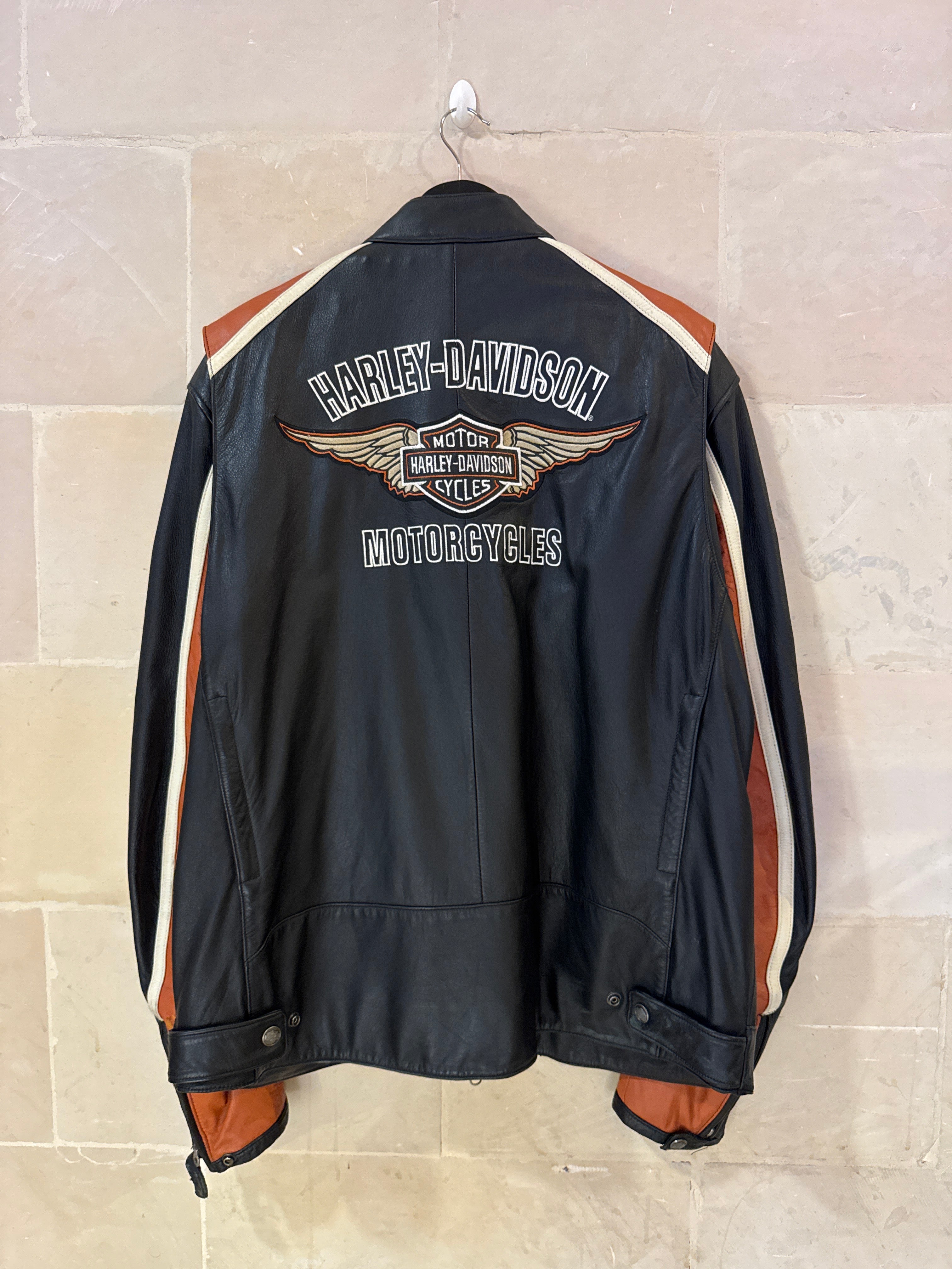 Harley Davidson Leather Jacket (XXL)