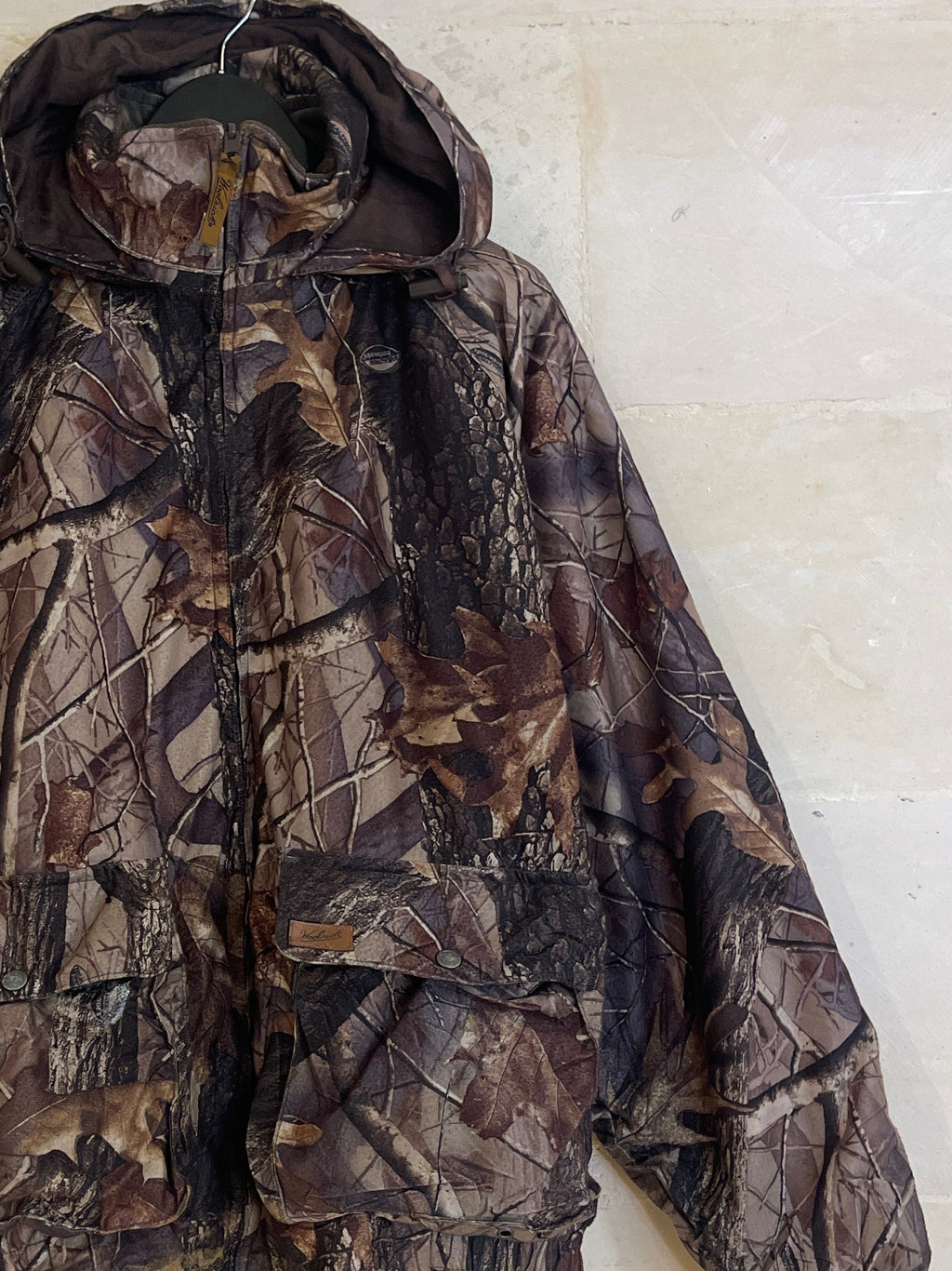 Vntg Woodrich Real Tree Hoodie Jacket (Fits Large)