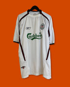 2003-04 Liverpool Away Shirt Carlsberg Sponsor (Large)*