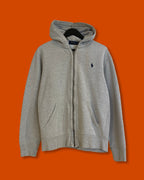 Ralph Lauren Gray Hoodie Jacket (Large)