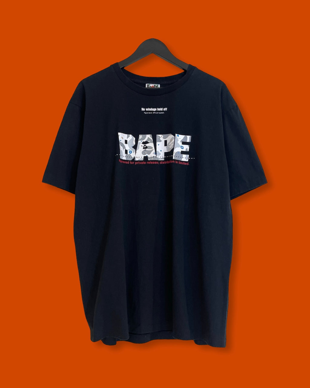 Bape No Windage Hold Off Tee (XL)