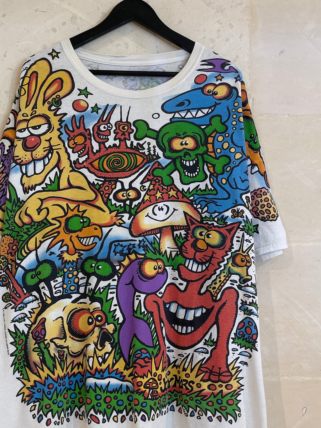 Vntg 1993 Liquid Blue Tee (XL) *