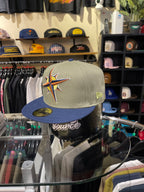 Brand New Seatle Mariners Closed Cap Camo-Navy (Size 7 3/8)