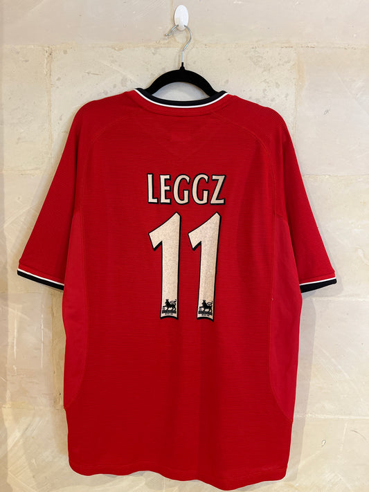 2000-01 Manchester United Leggz Shirt (Large)