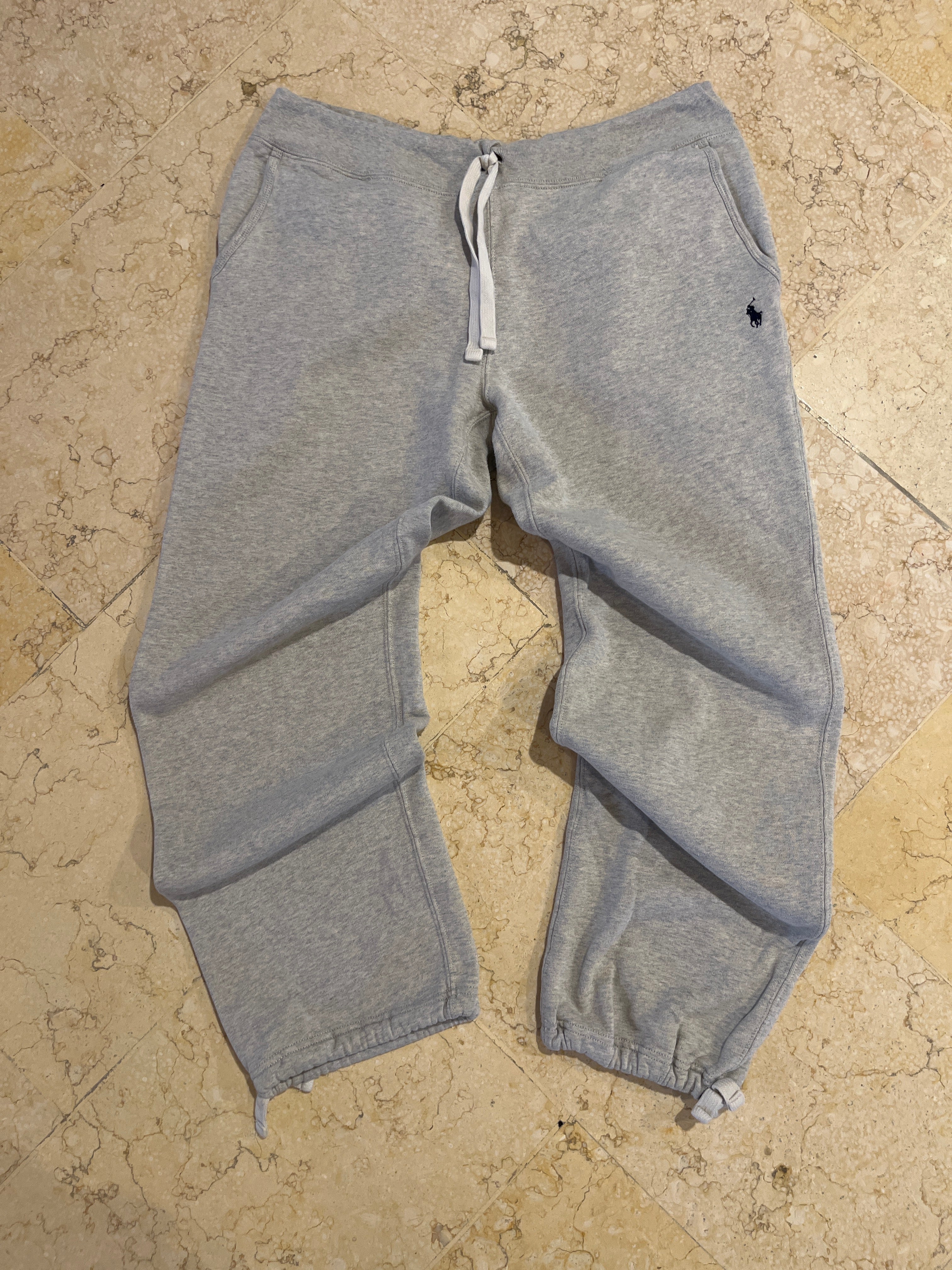 Ralph Lauren Gray Cotton Track Men’s Pants (Large)