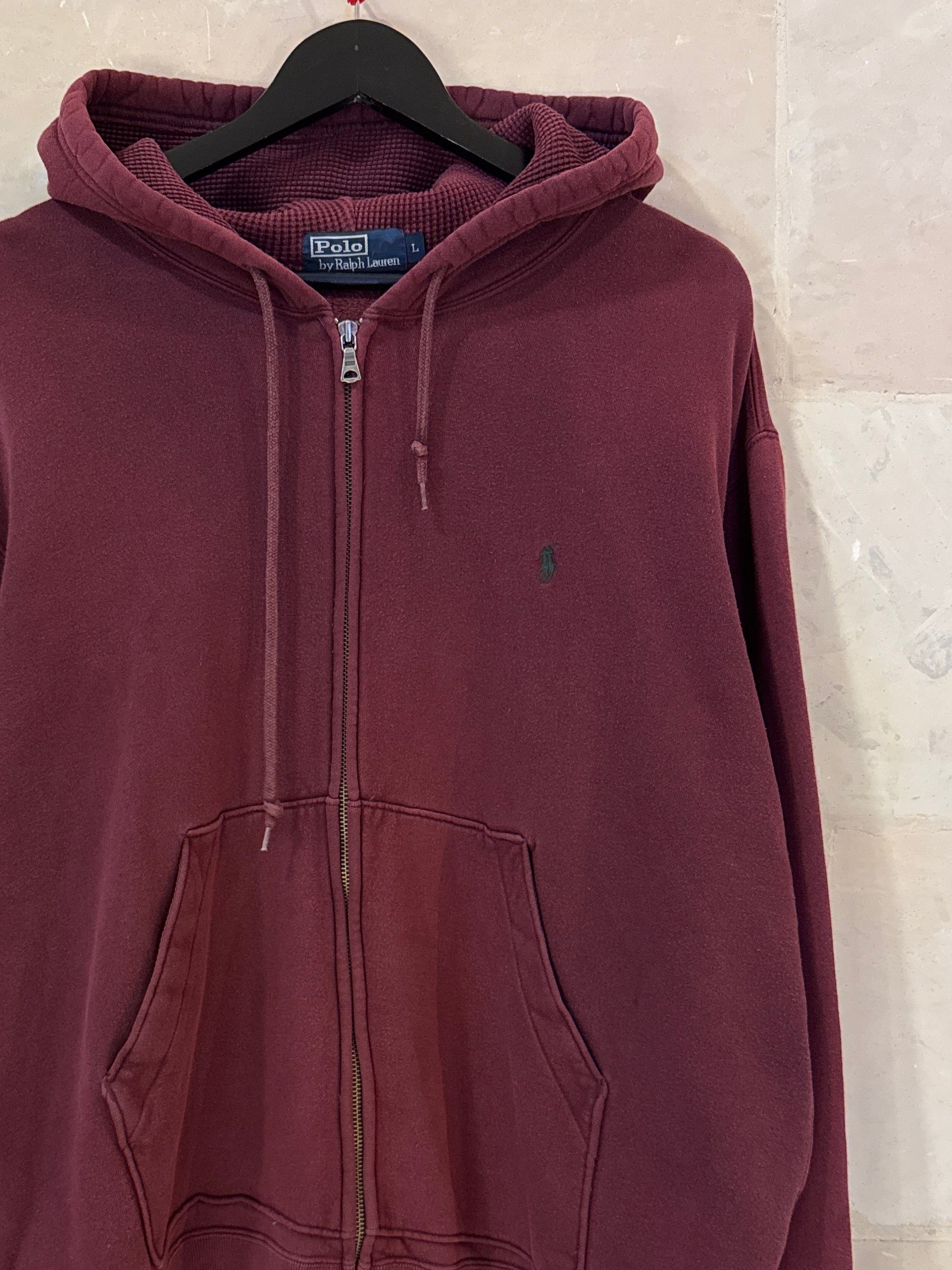 Vntg Ralph Lauren Zip Hoodie (Large)