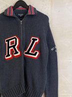 Polo Jeans Co. Ralph Lauren Full Zip Knitted (Small)*