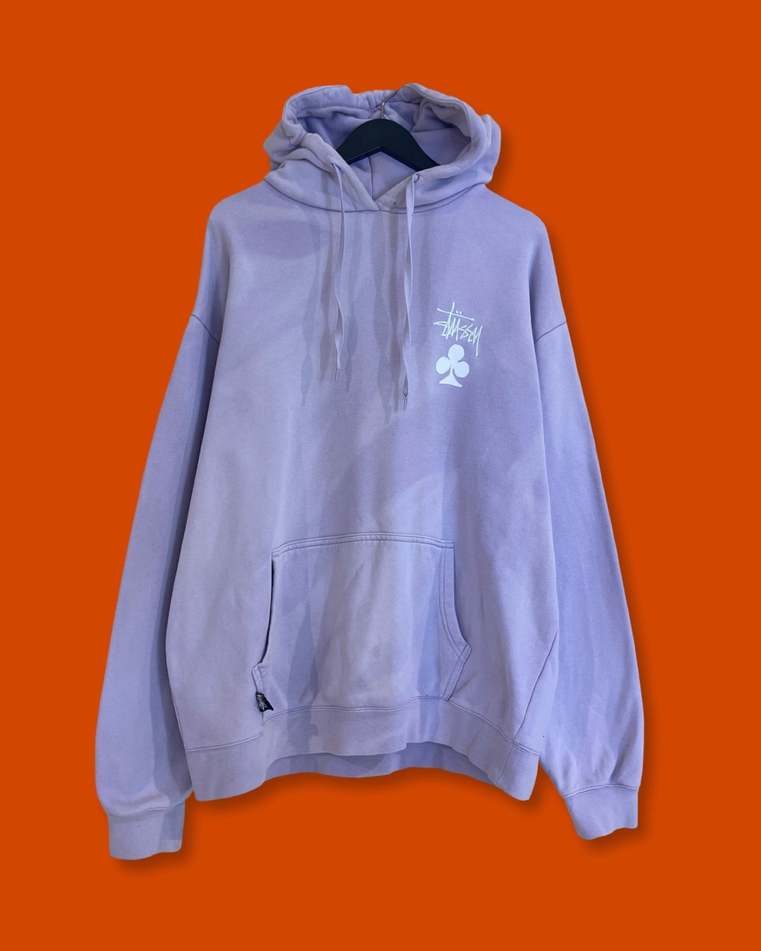 Stussy Play Cards Hoodie Jacket (Large)