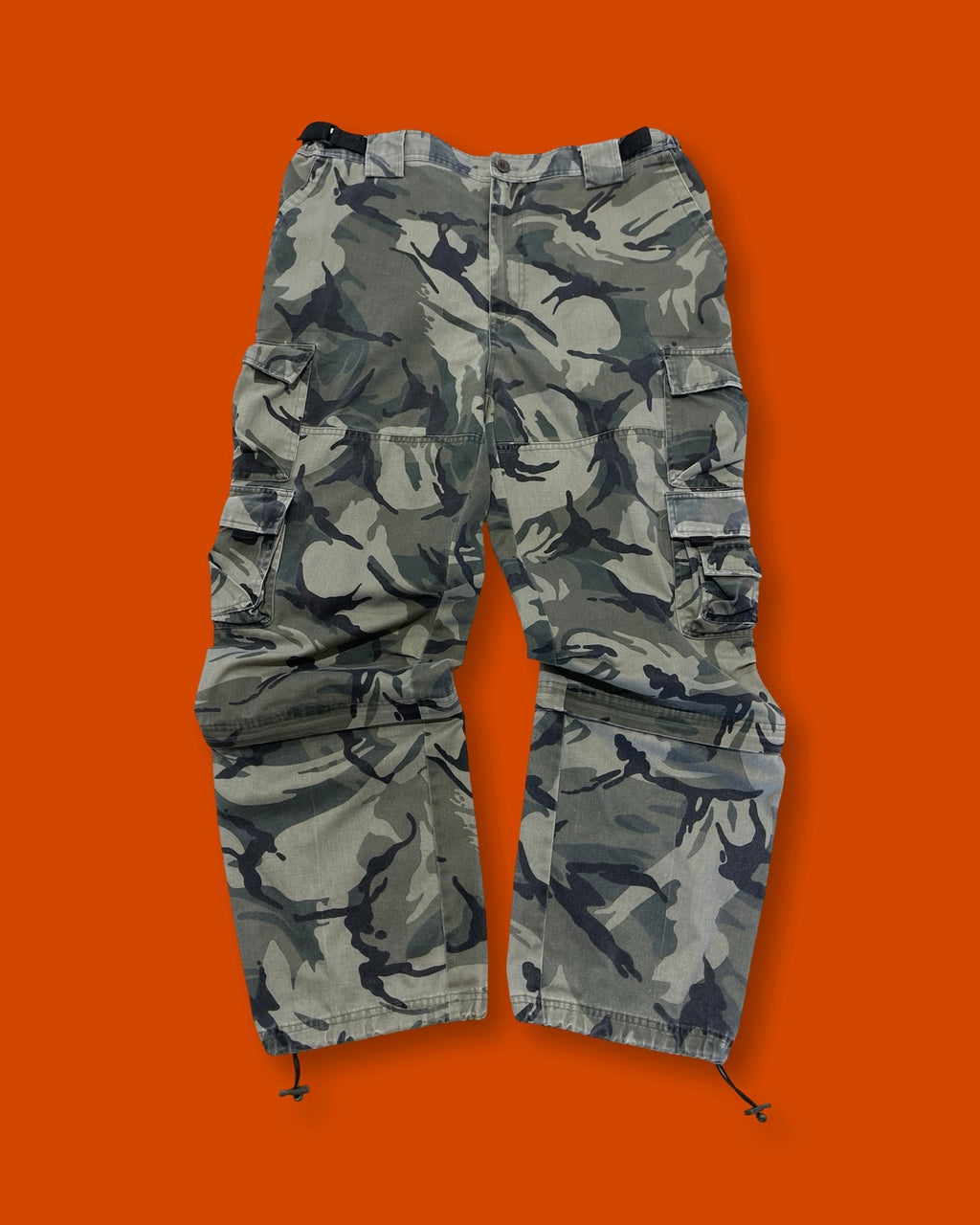 Temster Cargo Camo Pants(38W-44L)