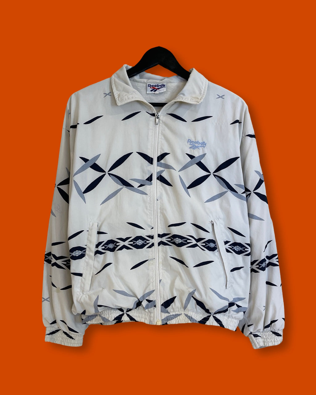 Vntg Reebok Windbreaker Jacket (Fits Small)