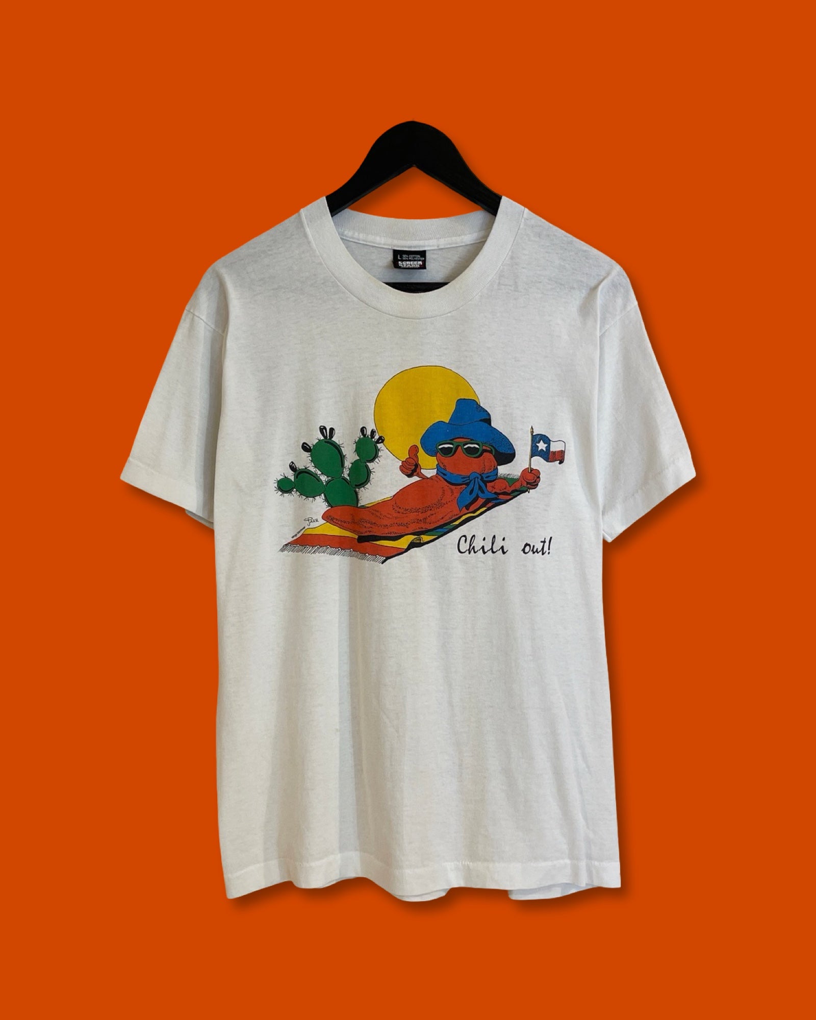 Vntg Chili Out Tee (Large)