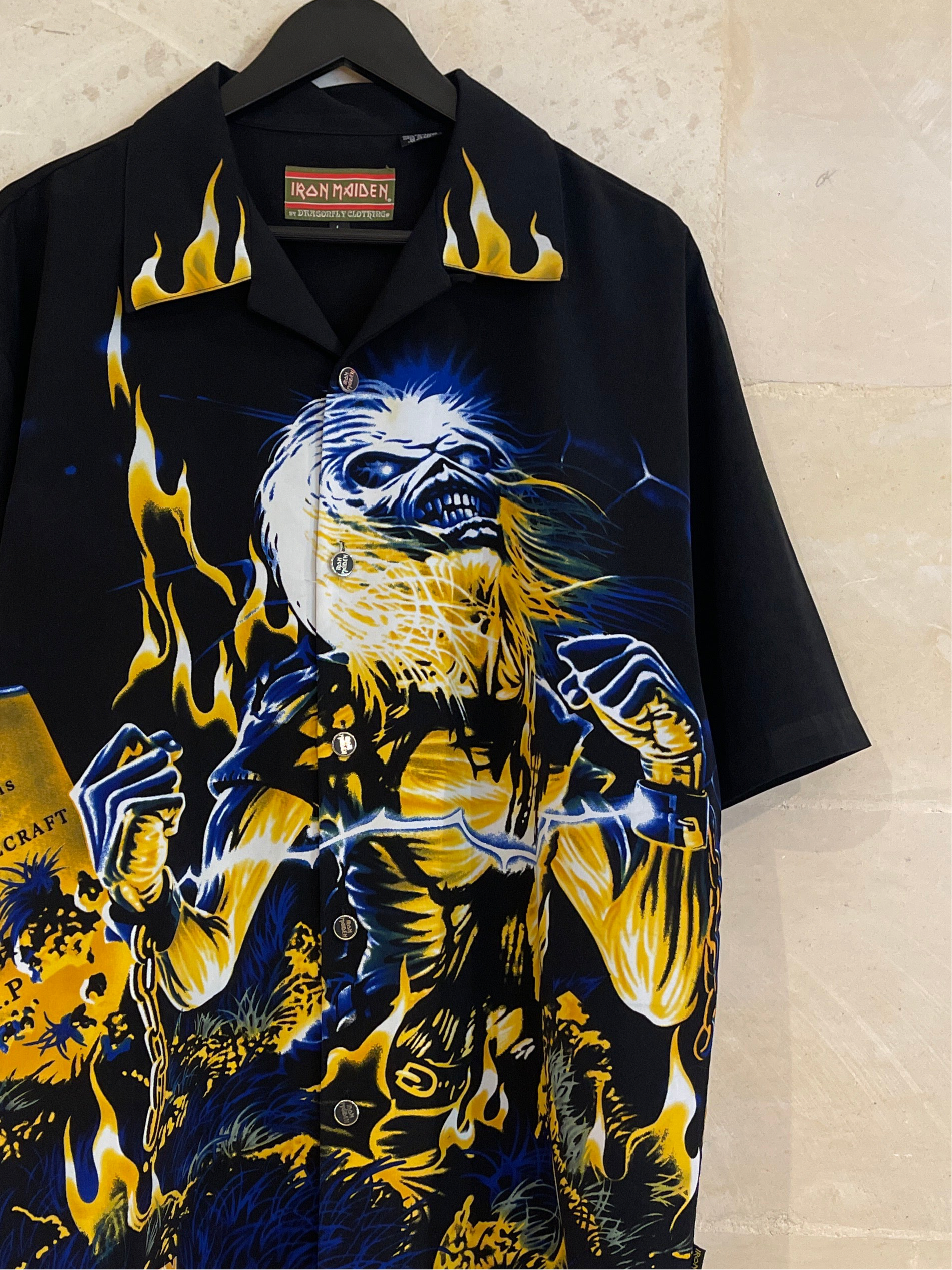 Vntg Iron Maiden Shirts (Large)*