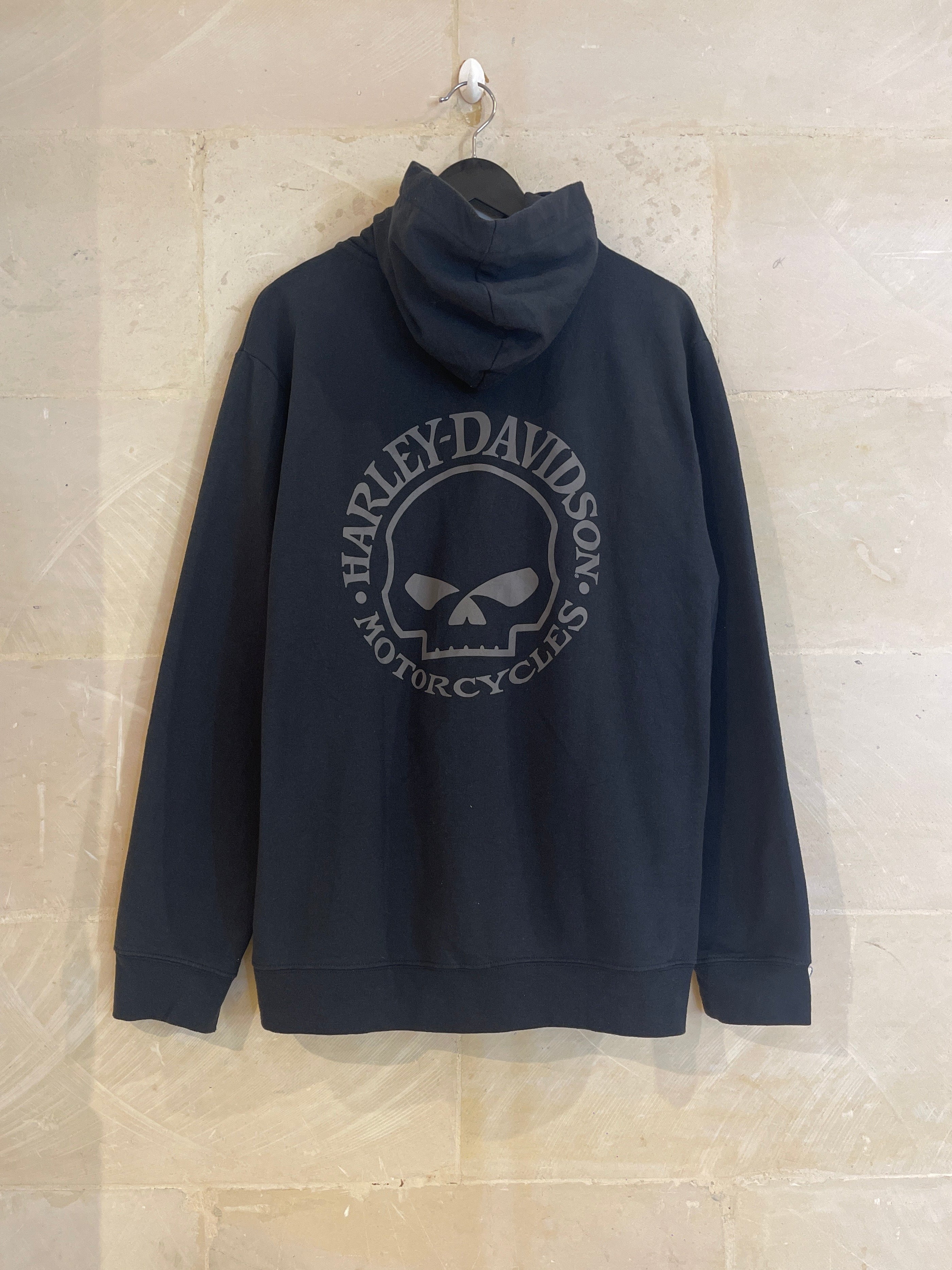 Harley Davidson Fullzip Hoodie Jacket (Large)