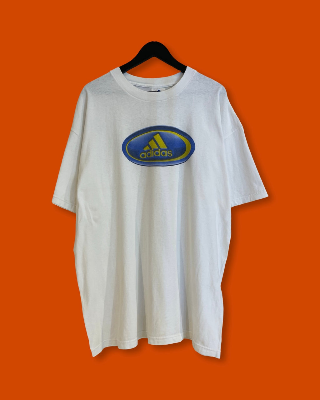 Vntg Adidas Mid Print Tee (Large)