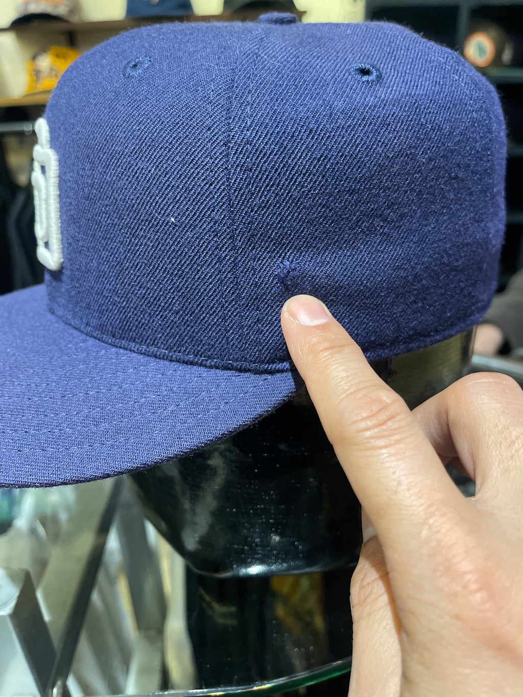 San Diego Padres Closed Cap Size 7 1/4/ Jovan Photo Shoot