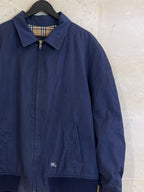 Vntg Burberry’s Harrington Navy Jacket (Large)