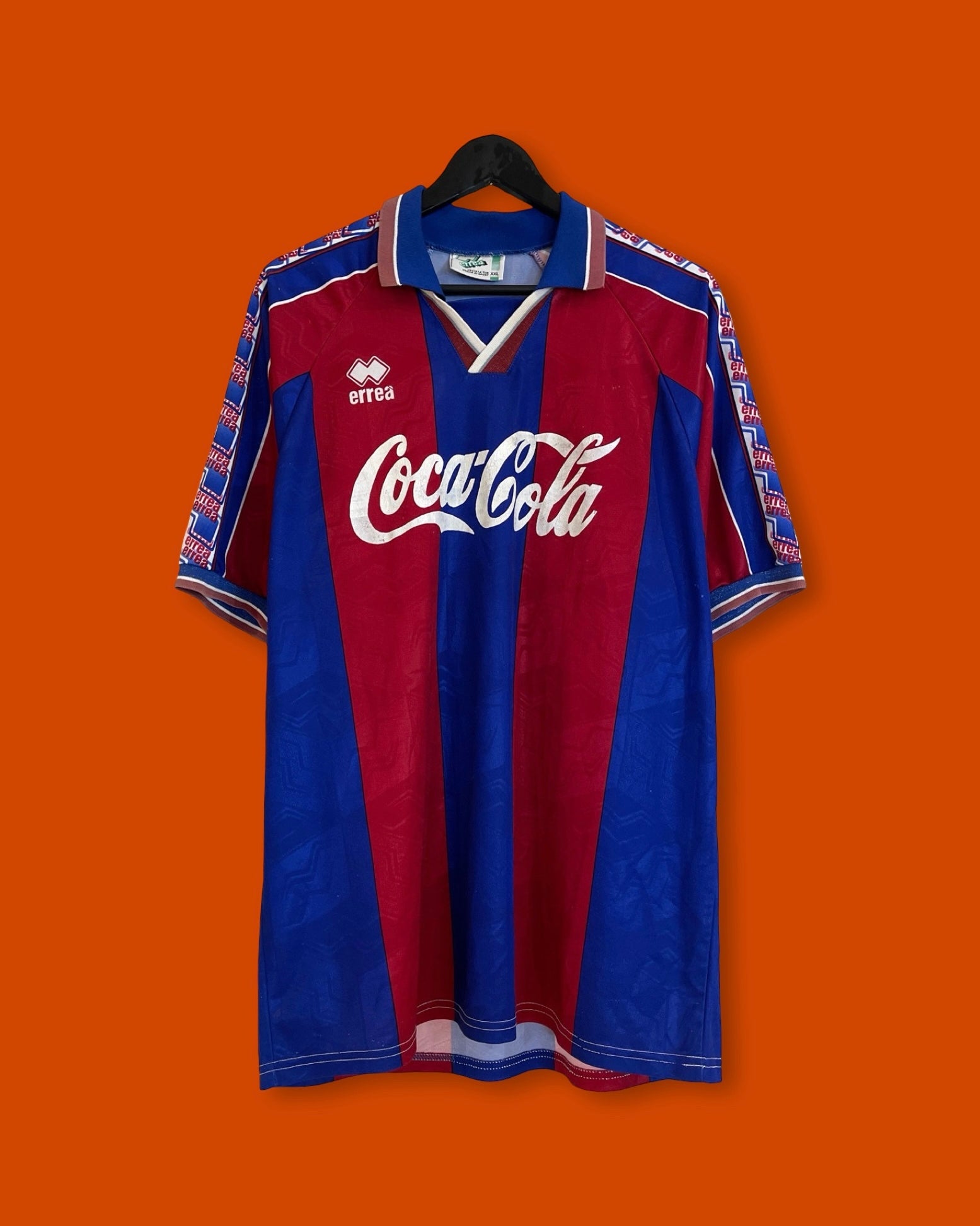 Vntg 90s Erra Coca Cola Football Jersey (Large)