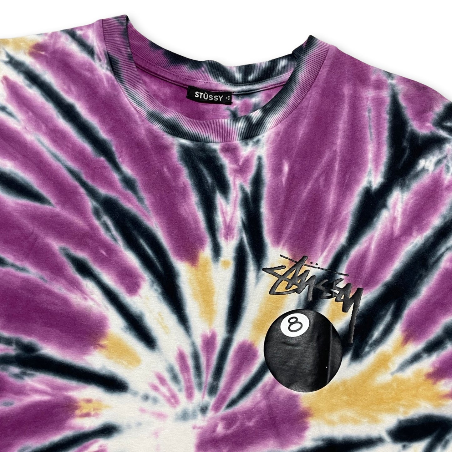 Stussy Dyed Tee (Large) 1 pinhole - non noticeable