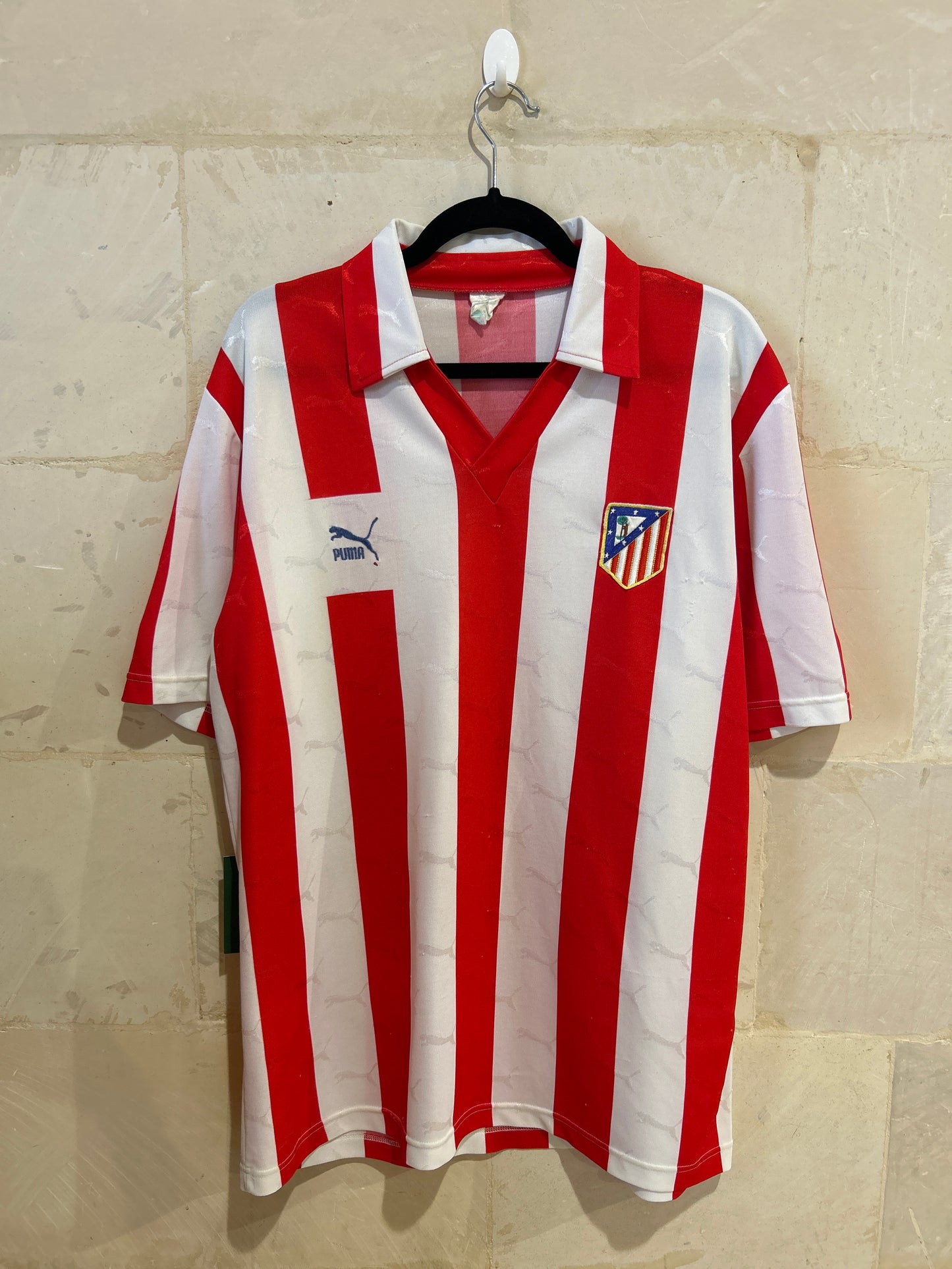 1992-93 Atletico Madrid Shirt (Large)