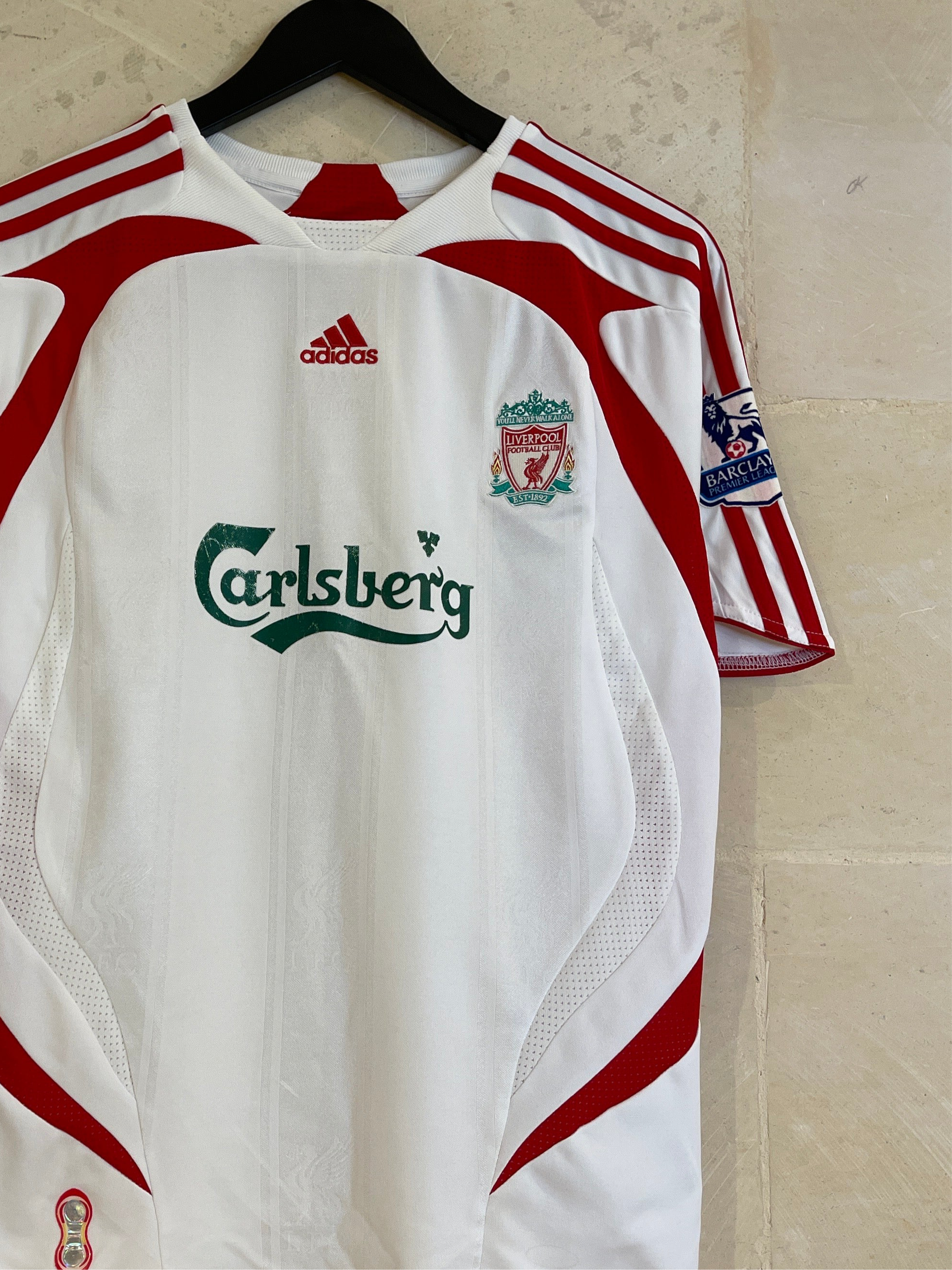 2007-08 Liverpool FC Away Shirt (Fits Meduim)