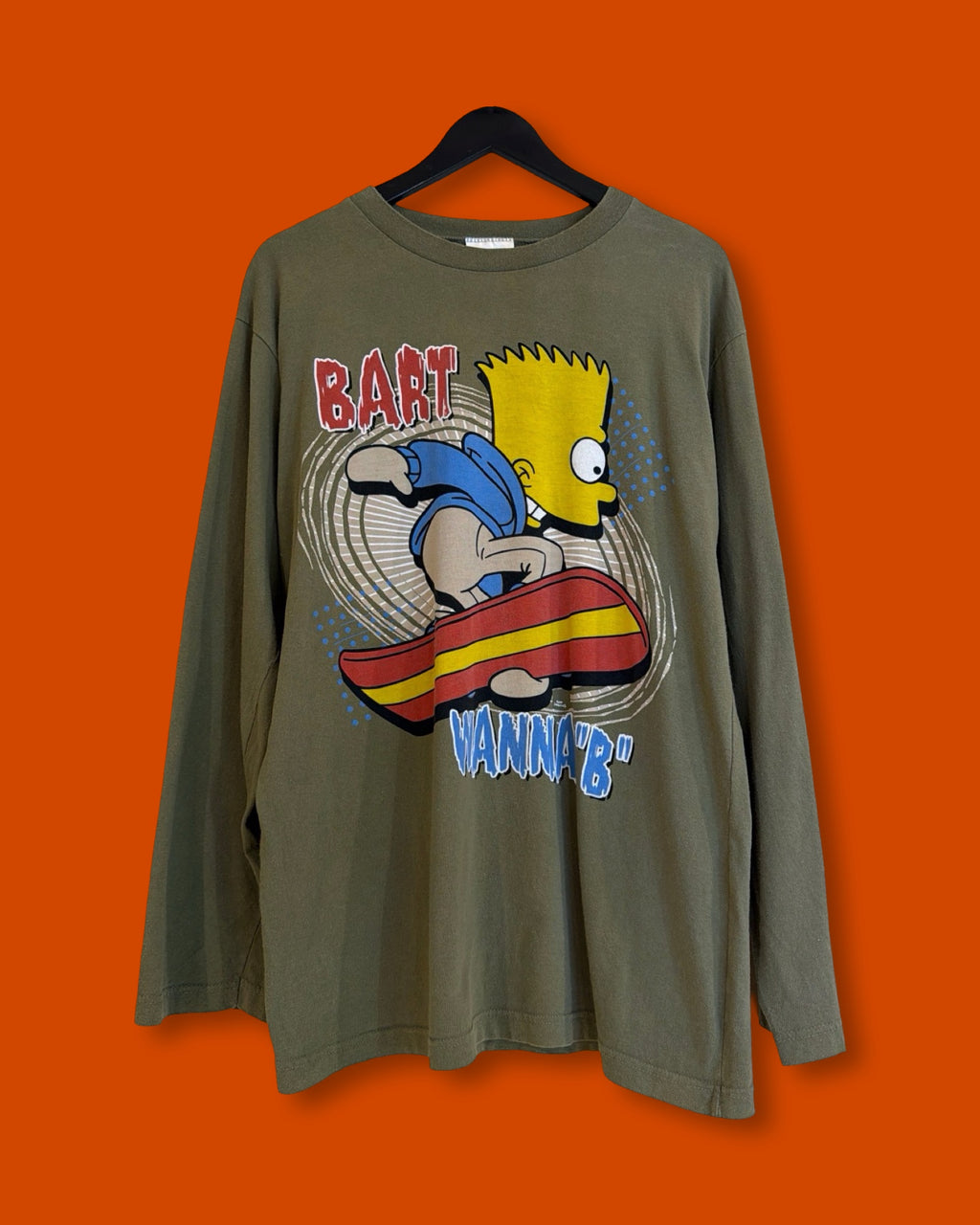 Vntg 2002 Bart Simpson LS (Large)