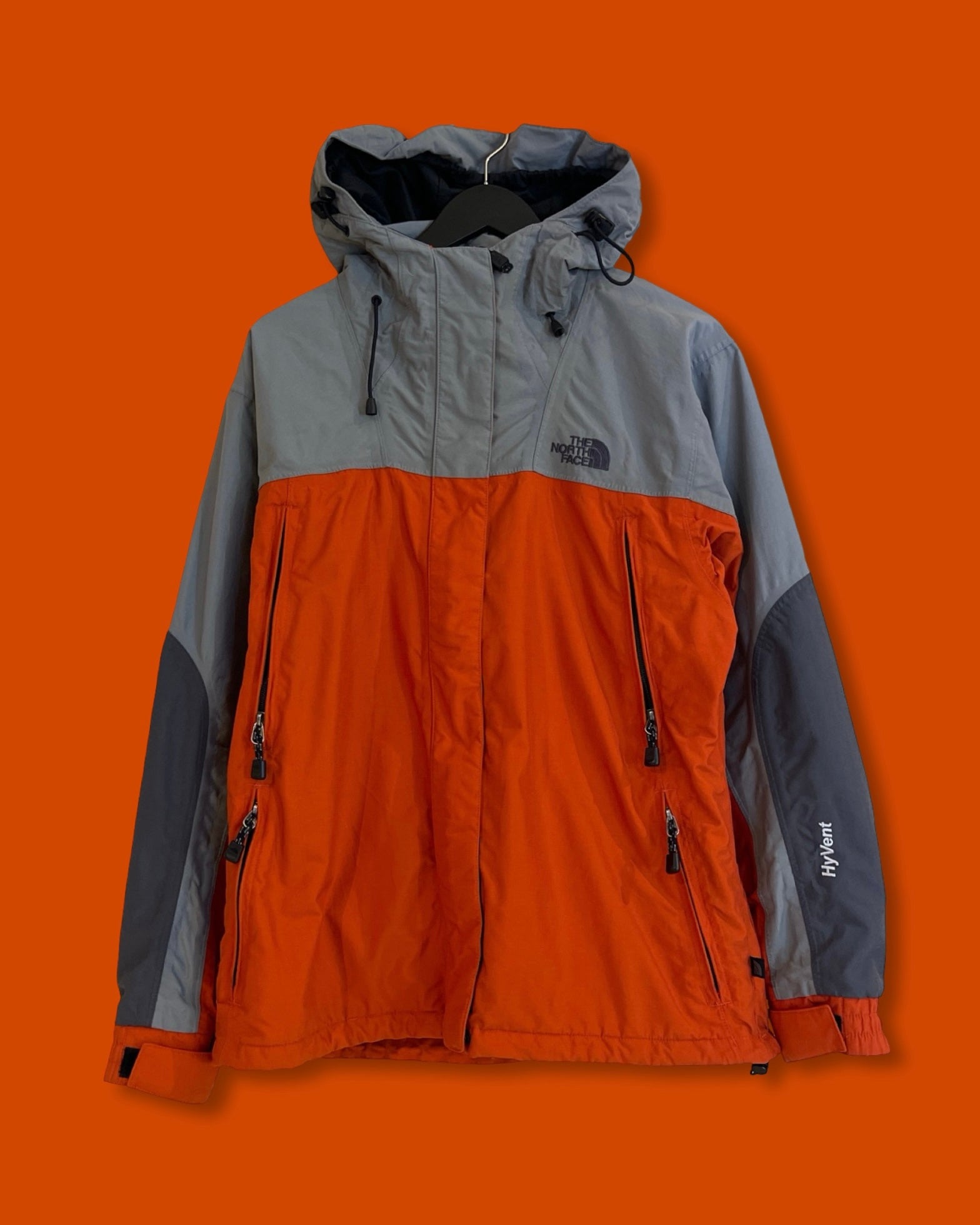 The NorthFace Windbreaker Hoodie Jacket (Medium)/24-6-26/Ss