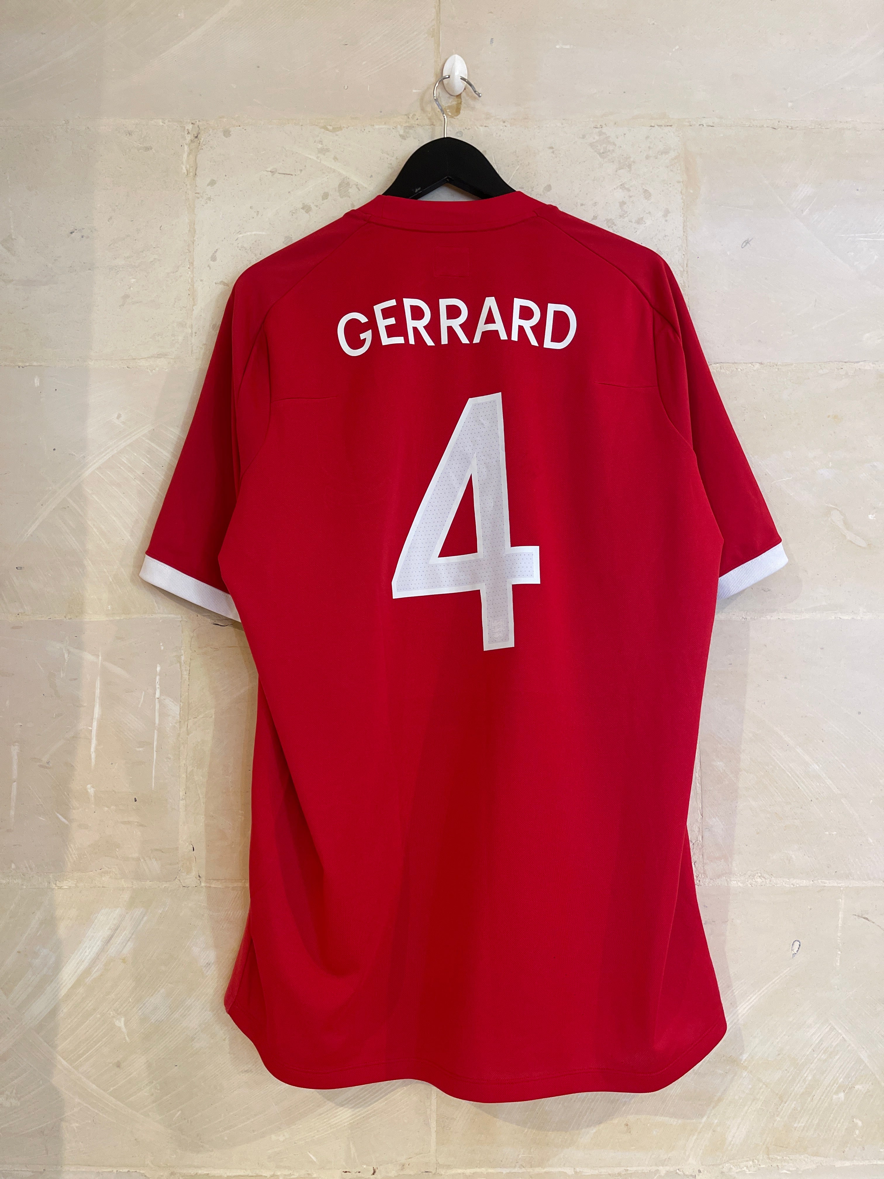 2010-11 Engalnd Away Shirt GERRARD (XL)*