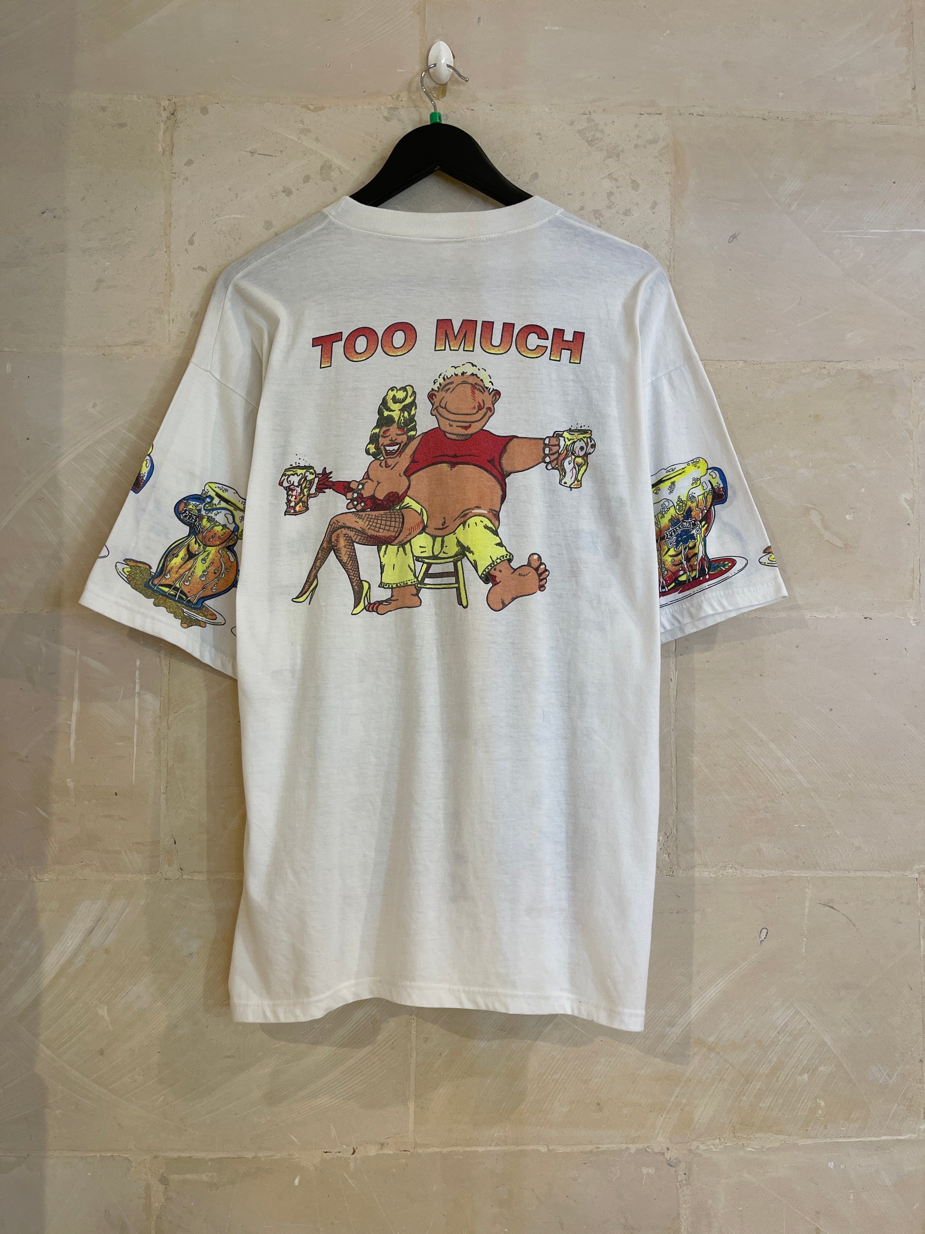 Vntg Breakfast Of Champion AOP Tee (XL)