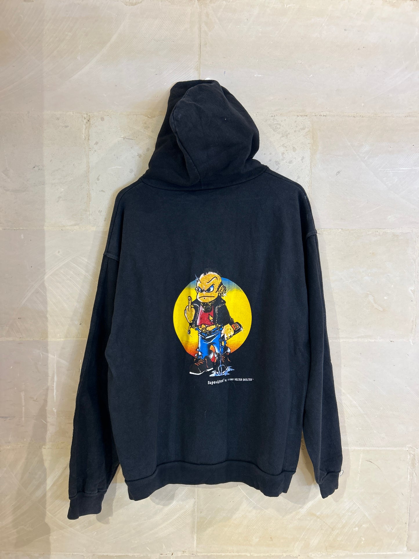 Vntg Superbone Zip-up Hoodie (Fits Large)