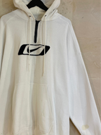 Vntg Nike Big Center Swoosh Qzip (XL)