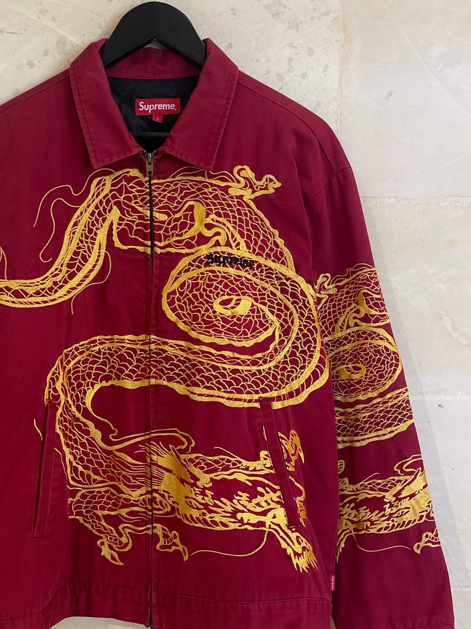 Supreme Dragon Zip Jacket (Large)