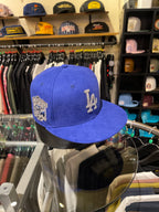 Brand New LA Dodgers Glits Closed Cap Royal-Blue (Size 6 7/8)