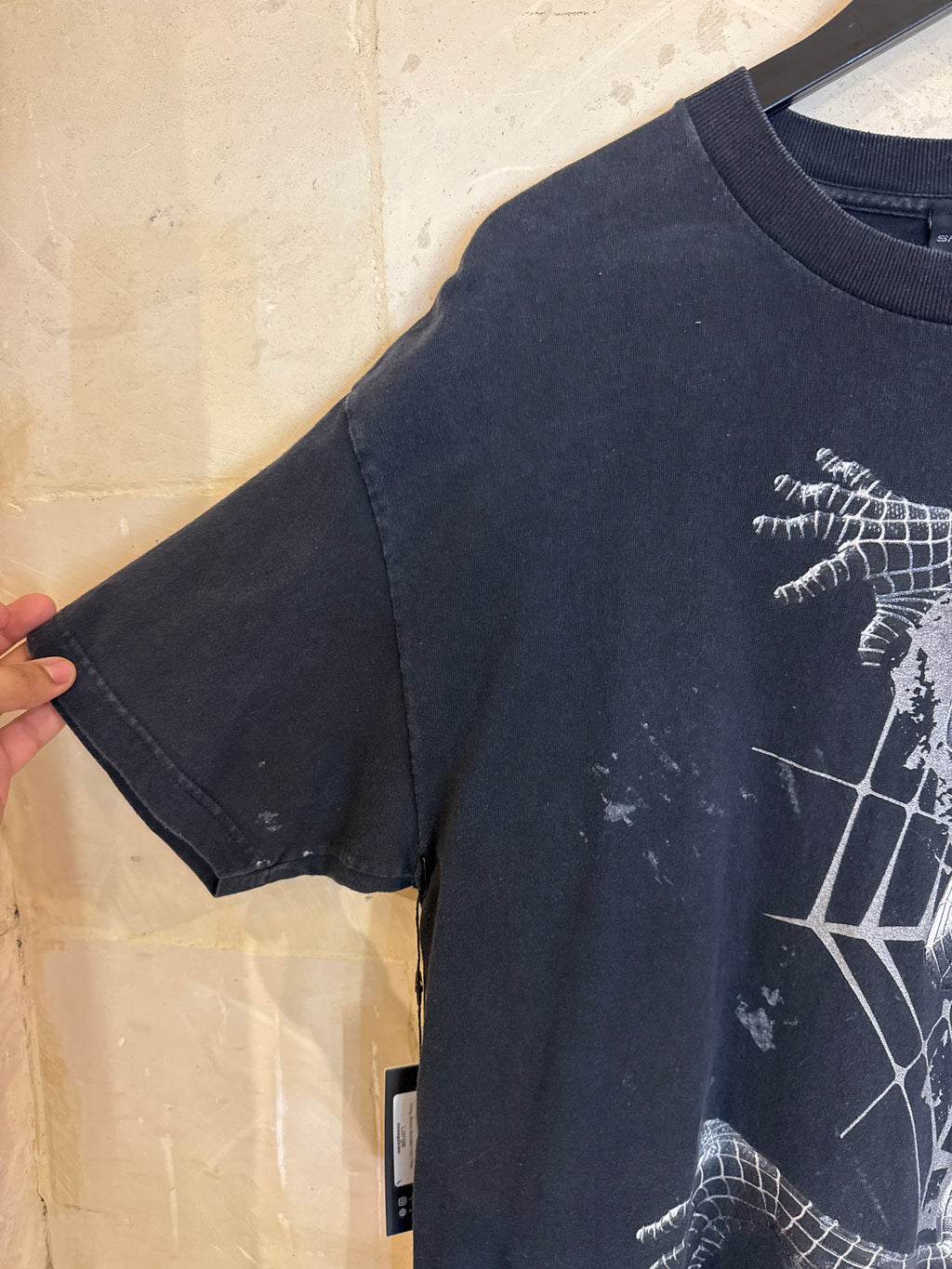 Vntg Black Spiderman 3 Movie Tee ( Large)