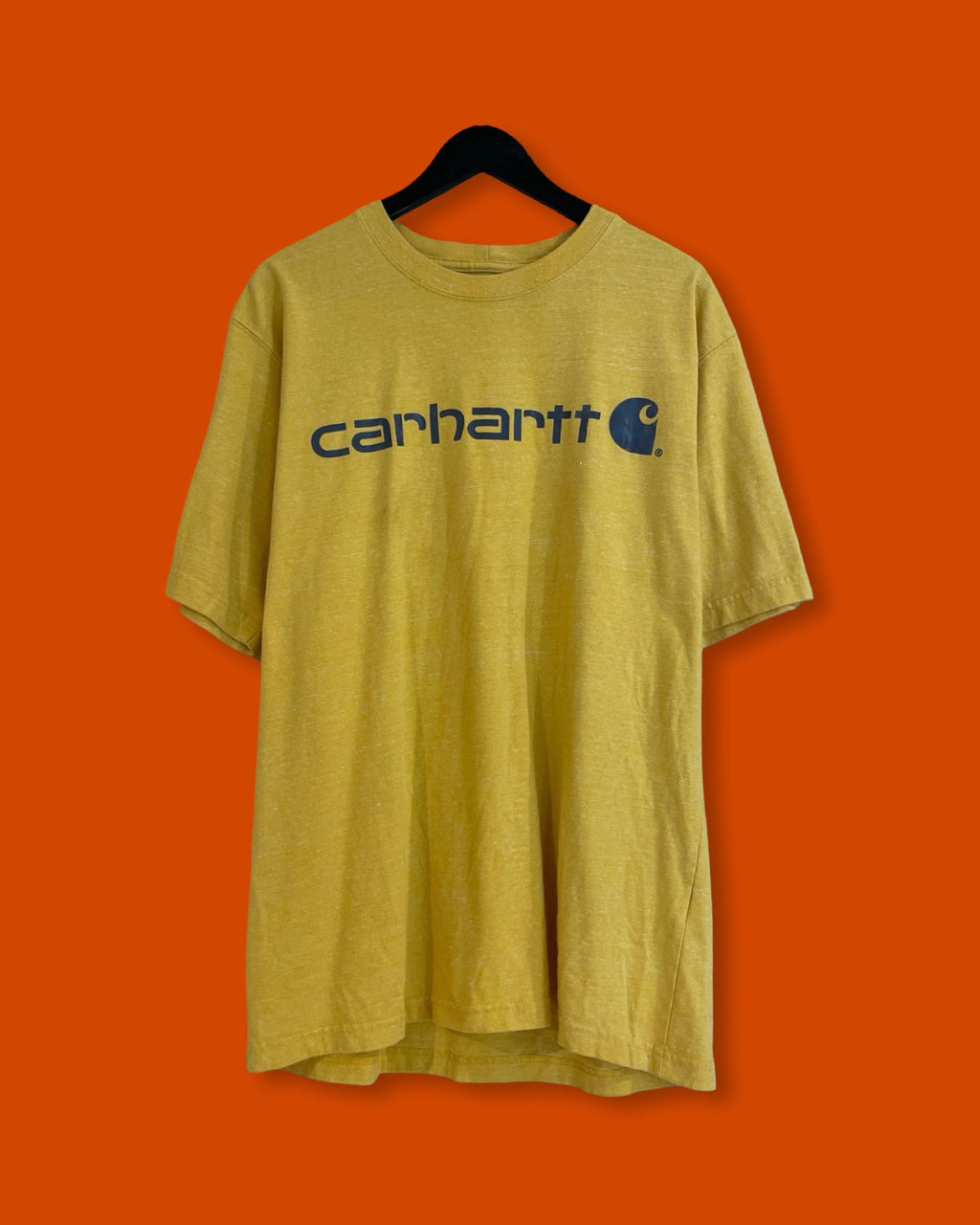Carhartt Spell Out Yellow Tee (Medium)