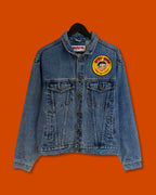 Vntg Betty Boop Denim Jacket (Small)