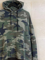Stussy Camo Hoodie Jacket (Small)