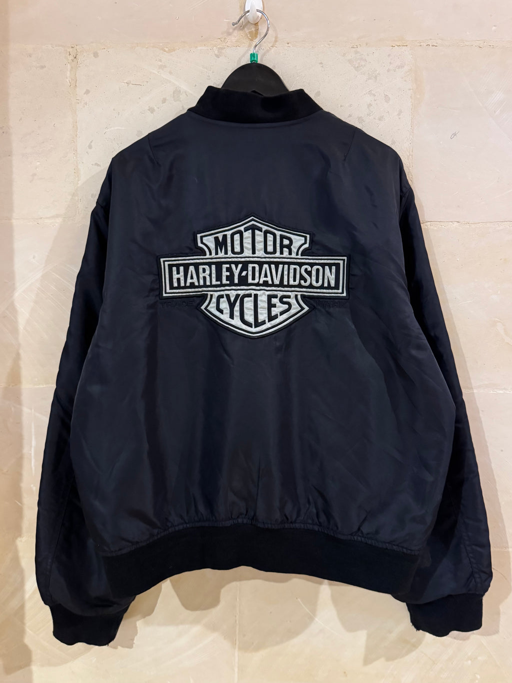 Vntg Harley Davidson Bomber Jacket (Large)