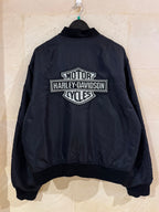 Vntg Harley Davidson Bomber Jacket (Large)