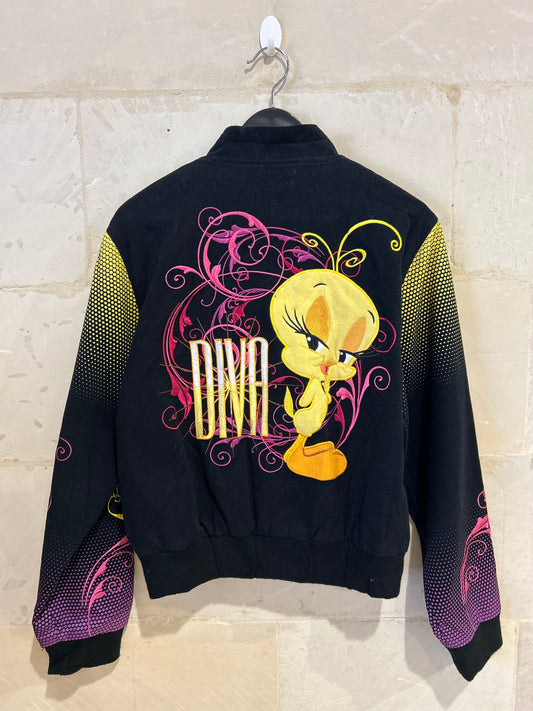 Vtg Tweety Bird Jacket Wmns (Large)