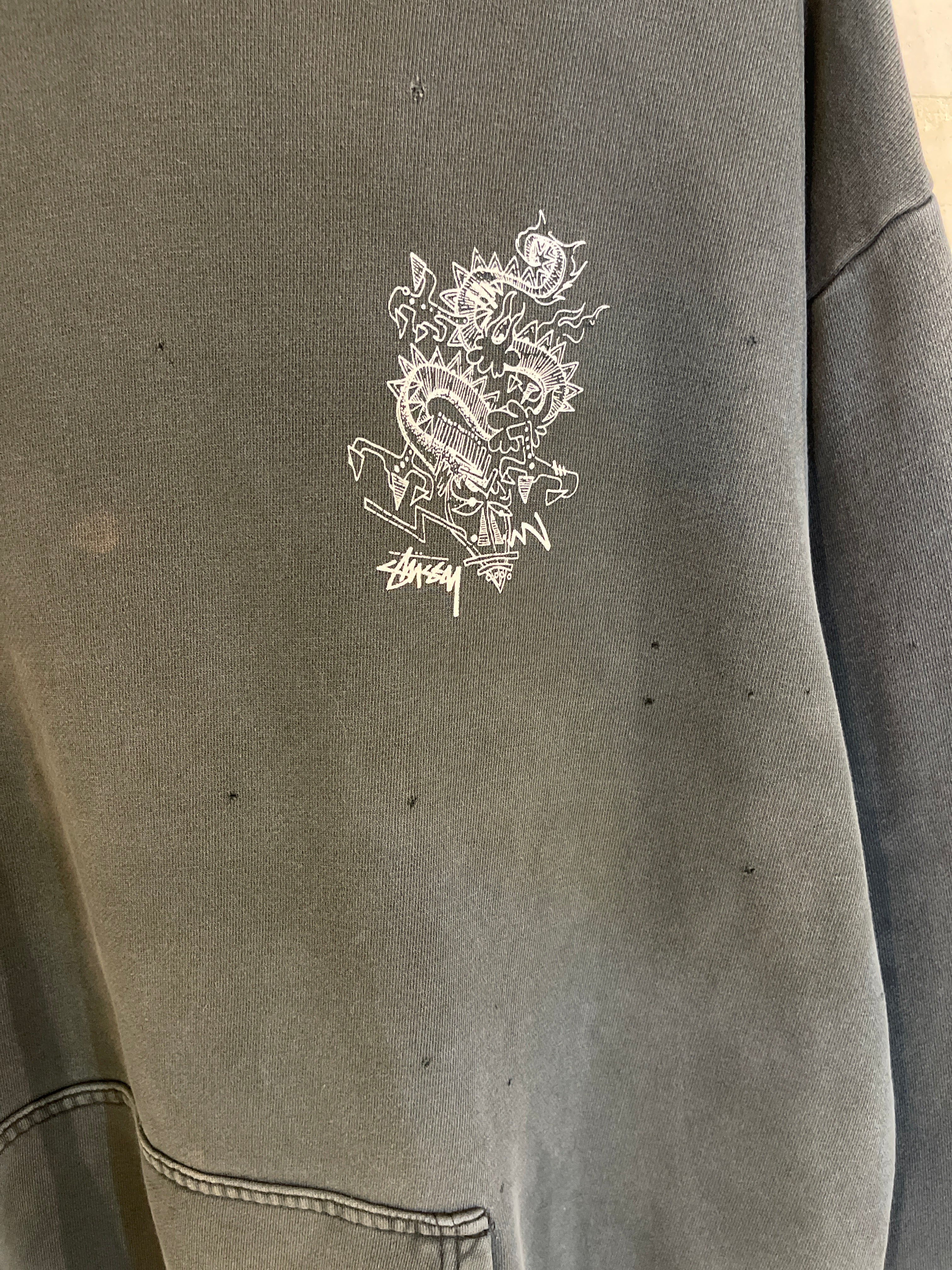 Stussy Dragon Hoodie Jacket (XL)