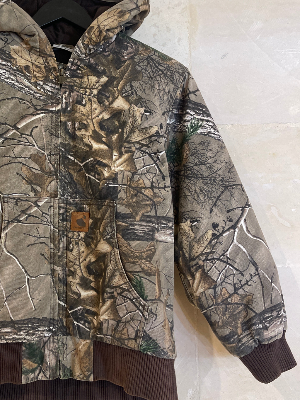 Carhartt Real Tree Hoodie (Medium Youth) / Pullout