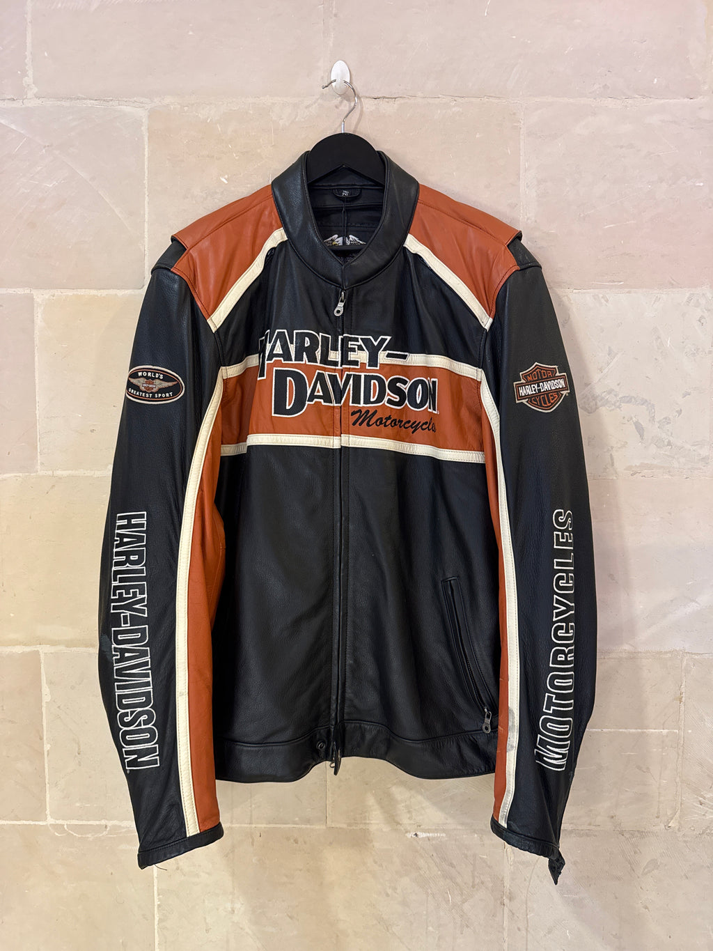 Harley Davidson Leather Jacket (XXL)