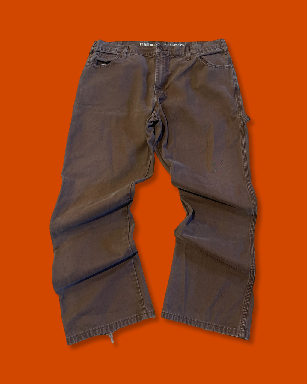 Dickies Choco-Brown Worker Pants(34W-41L)